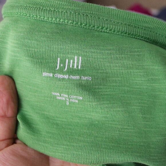 J. Jill | Pima Dipped Hem Tunic - Picture 6 of 7